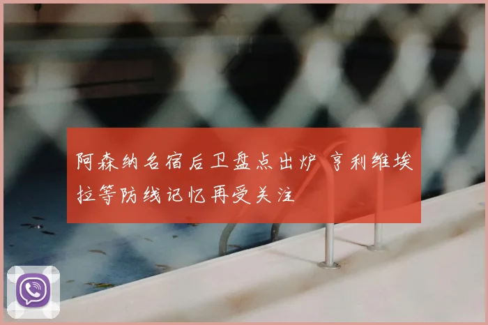 阿森纳名宿后卫盘点出炉 亨利维埃拉等防线记忆再受关注